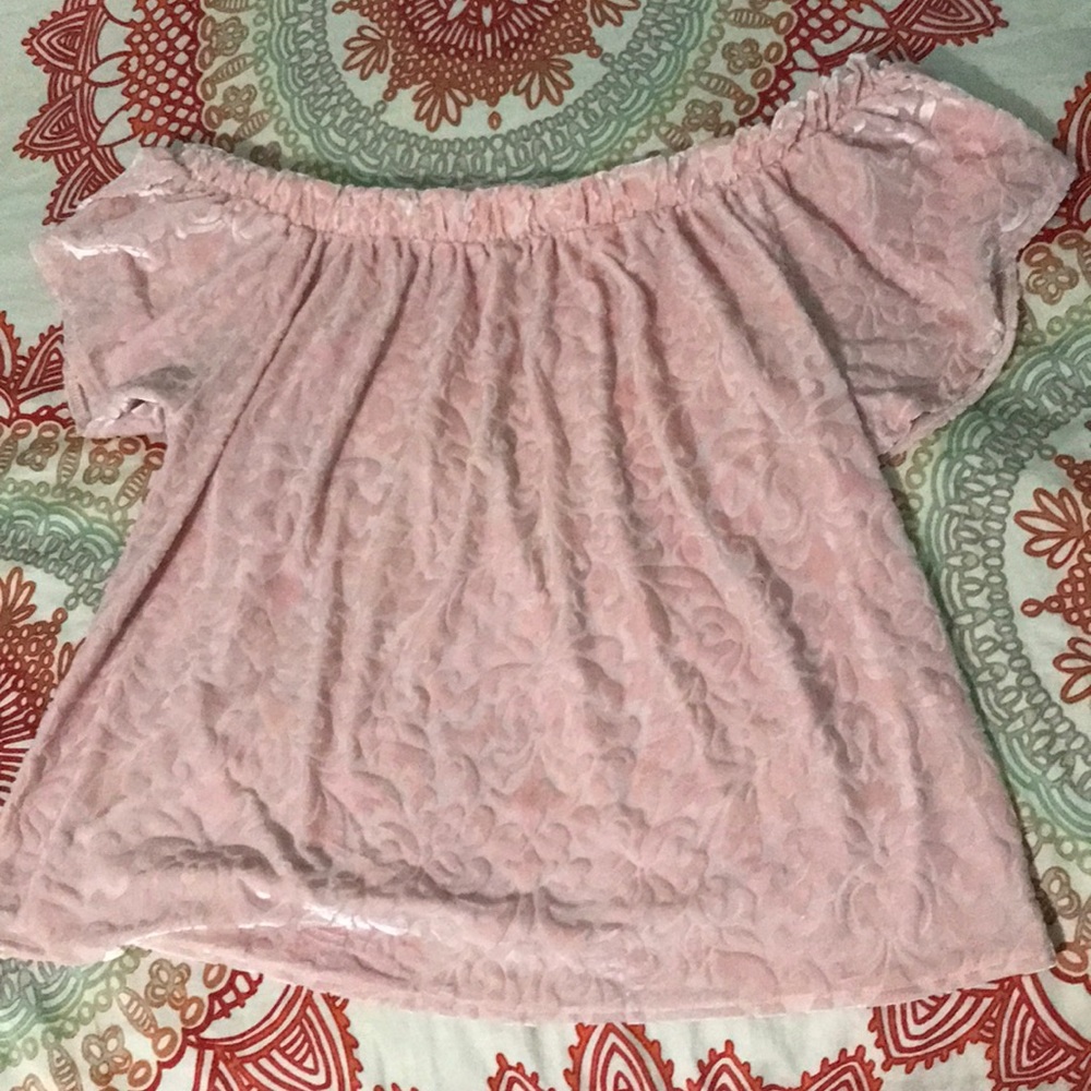 Soft light pink shirt